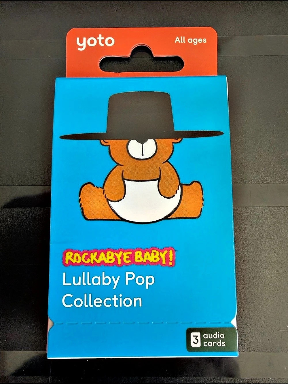yoto Rockabye Baby! Lullaby Pop Collection Audio Cards 3-Pack Yoto Cards